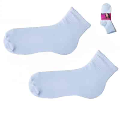 Skarpety damskie D&A białe 5-PAK