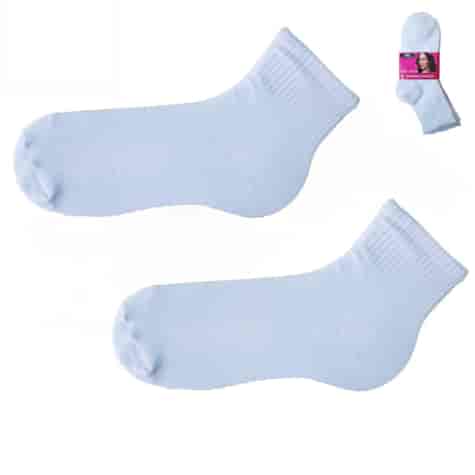 Skarpety damskie D&A białe 5-PAK