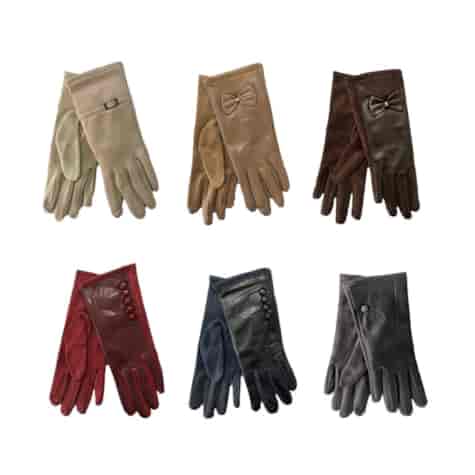 Rękawiczki damskie Yilisha ekoskóra