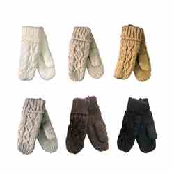 Rękawiczki damskie ocieplane Bravo