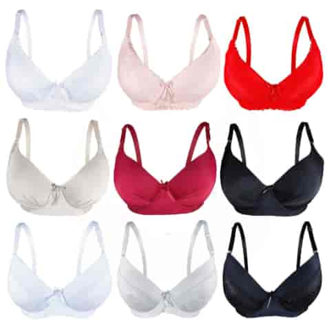 Biustonosz usztywniany z półkoronką miseczka E