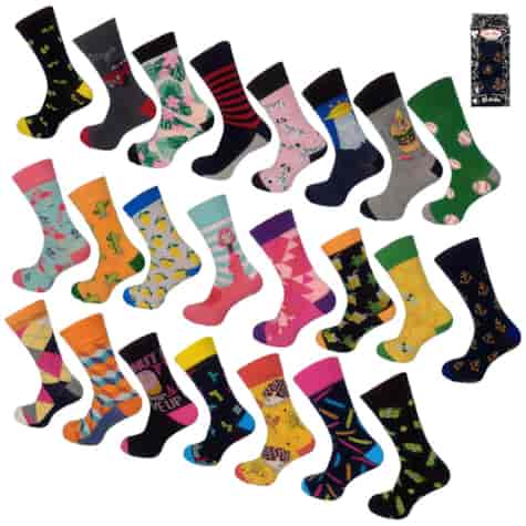 Skarpety- wesołe wzorki