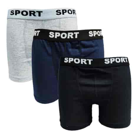 Bokserki męskie bawełniane Sport