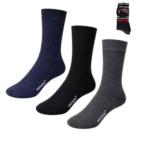 Skarpety garniturowe gładkie Pation
