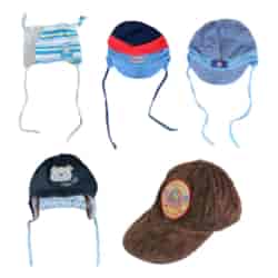 Chłopięce czapki wiosenne OKAZJA