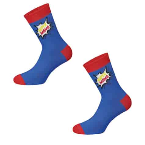 Skarpety dzień matki ,,Super mama'' Raj-Pol