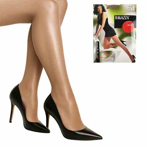Rajstopy Elastan Lena 20  den Beige 2