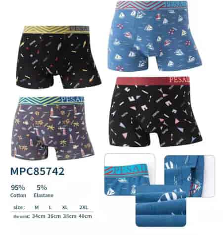 Bokserki męskie wzorowane Pesail PREMIUM