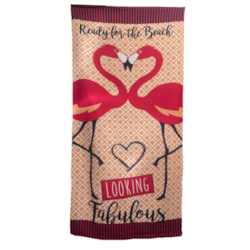 Ręcznik plażowy Flaming