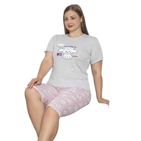 Piżama damska  YOU COME IN  PATION Plus size