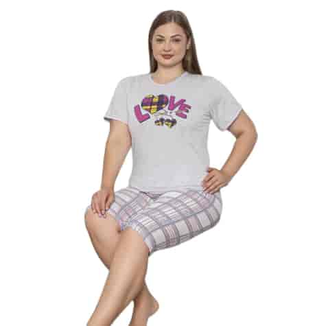 Piżama damska  LOVE  PATION Plus size