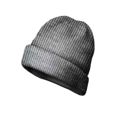 CZAPKA ZIMOWA kolor ciemny szary