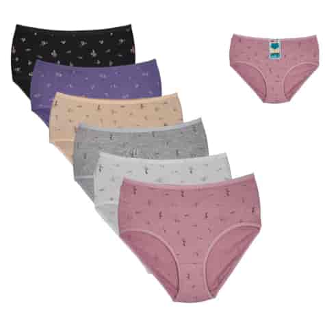 Figi damskie Cotton 6022