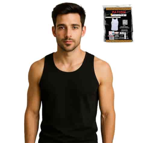 Koszulka gładka na ramiączkach Worker