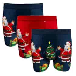 Bokserki bawełniane świąteczne B3195