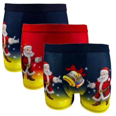 Bokserki bawełniane świąteczne B3196