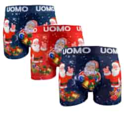 Bokserki bawełniane świąteczne B3190