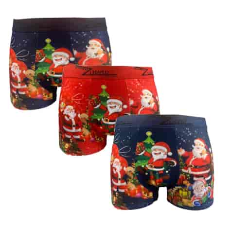 Bokserki bawełniane świąteczne B3193