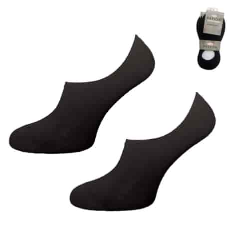 Stopki krótkie męskie PATION CZARNE S-2210C