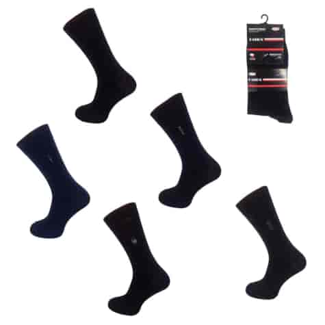 Skarpeta męska garniturowa wzorowana 3-PAK