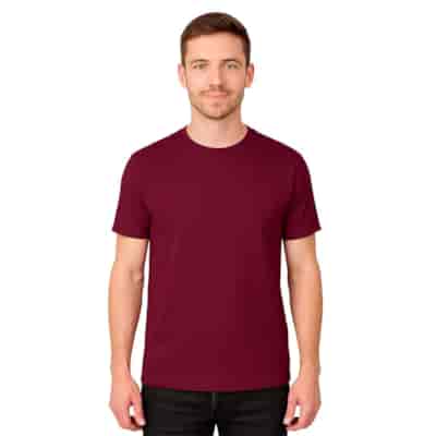 T-SHIRT MĘSKI PATION BORDOWY