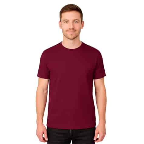 T-SHIRT MĘSKI PATION BORDOWY