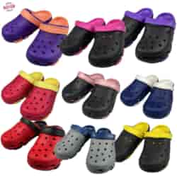 Damskie Klapki Kroksy Mix kolorów