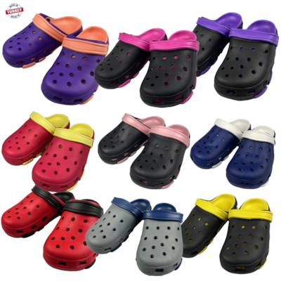 Damskie Klapki Kroksy Mix kolorów