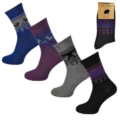 Skarpeta damska angora PATION