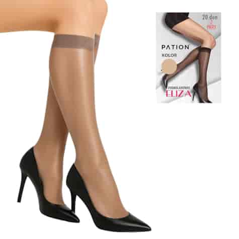 Podkolanówki PATION 20 DEN Eliza Visione 2-PAK