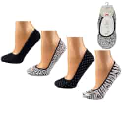 Baleriny damskie bawełniane