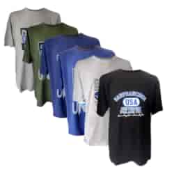 T-SHIRT MĘSKI  KRÓTKI RĘKAW MIX KOLORÓW BIG SIZE