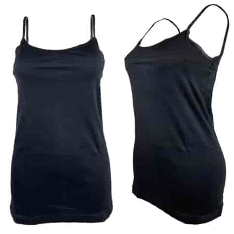 Podkoszulka damska czarna