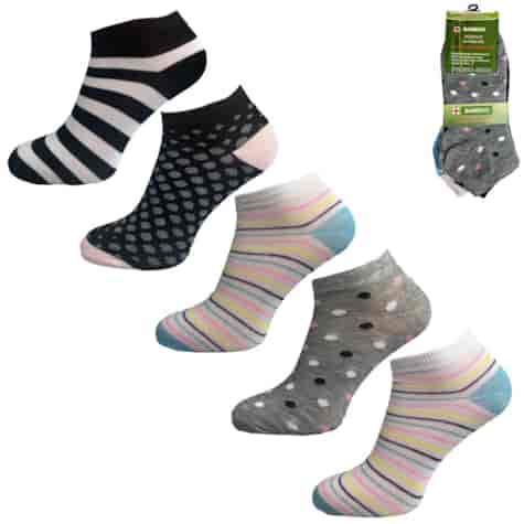 Stopki damskie bambusowe