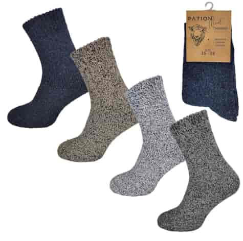 Skarpeta damska wełniana gładka