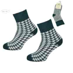 Skarpeta cosy zielone pepitka 35-38