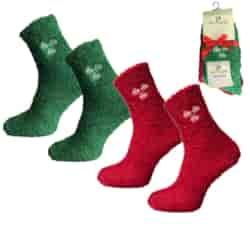 Skarpeta damska świąteczne HoHoHo 35-38 2-pak