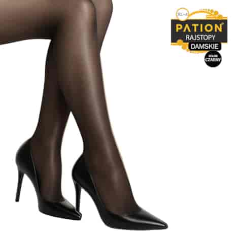 Rajstopy Damskie Elastil Czarne Rozmiar XL-4