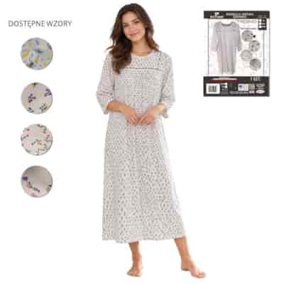 Koszula nocna damska wzór1 XL-3XL