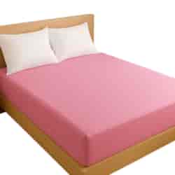 Prześcieradło z gumką 220x200 Jersey Róż