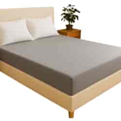 Prześcieradło z gumką 160x200 Jersey Szare