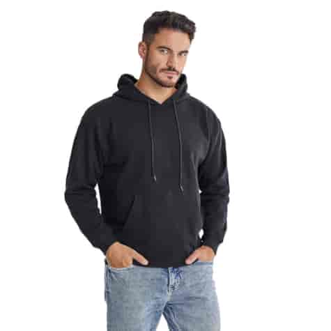 Bluza z kapturem czarna S-3XL