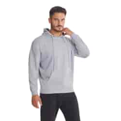 Bluza z kapturem jasny szary S-3XL