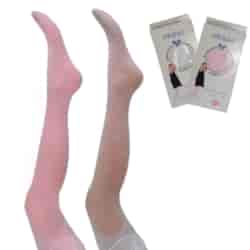 Rajstopy dziewczęce białe i różowe