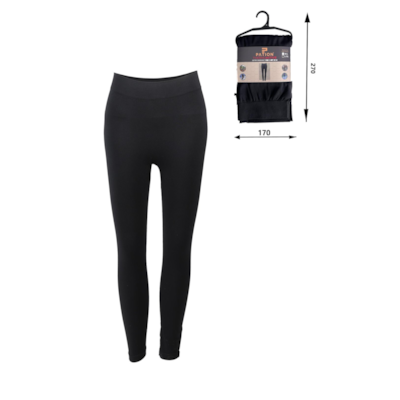 Bielizna thermo getry damskie czarne