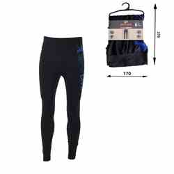 Bielizna thermo getry męskie czarno niebieskie