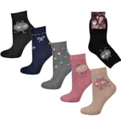 Skarpety dziewczęce angora thermo 8897