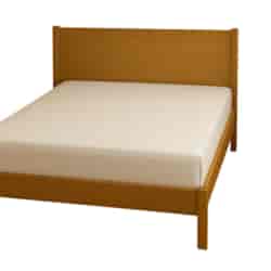 Prześcieradło typu satyna kolor beżowy 200x220