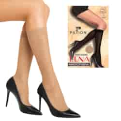 Podkolanówki PATION mikrofibra 40 den grafit