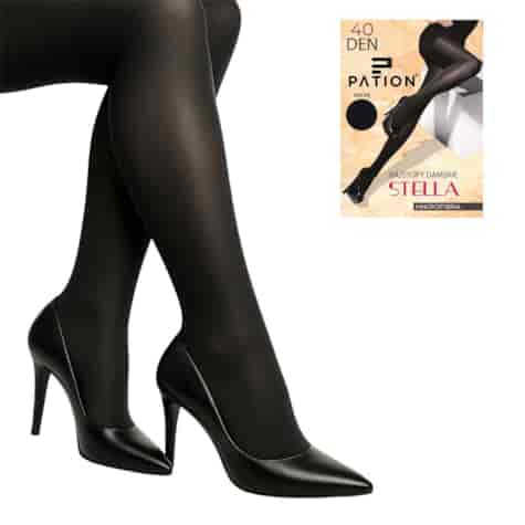 Rajstopy mikrofibra PATION 40 den nero rozm.2